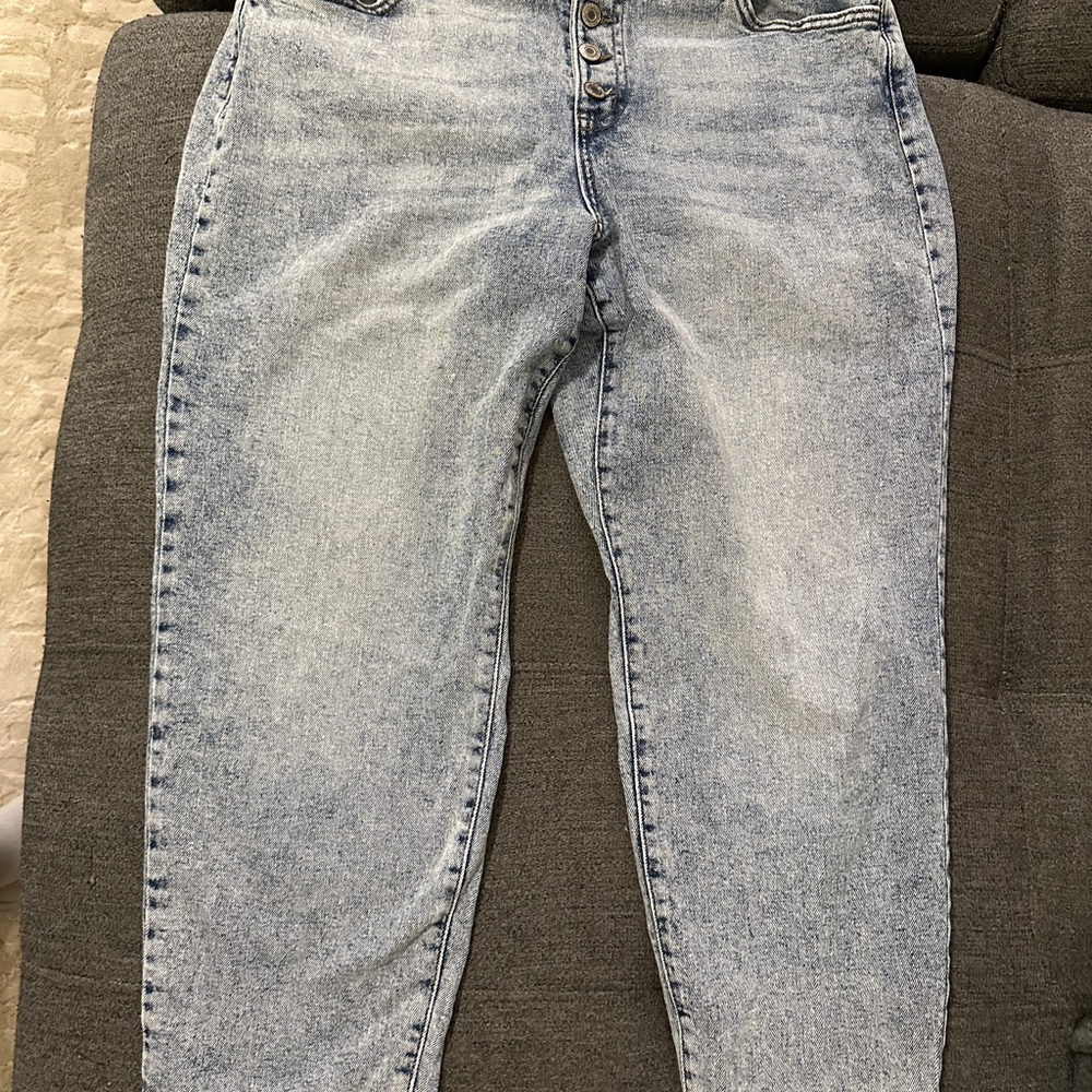 SO Light Wash High Rise Jeans